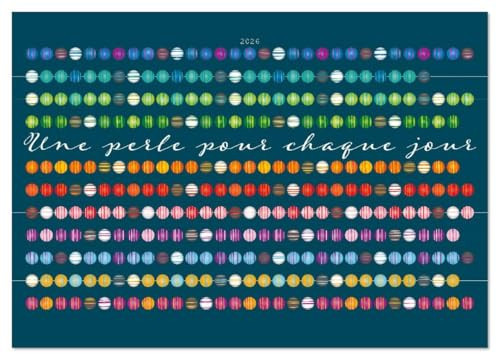 Une perle pour chaque jour (Calendrier mural 2026 DIN A4 vertical), CALVENDO calendrier mensuel: Un calendrier d'un tout autre genre