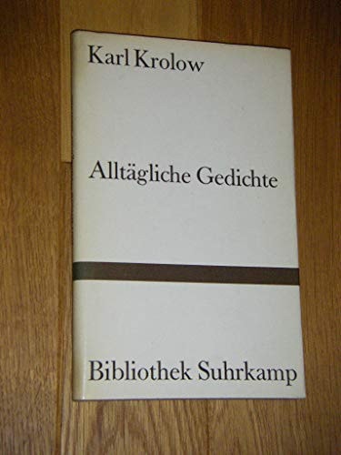 Alltägliche Gedichte