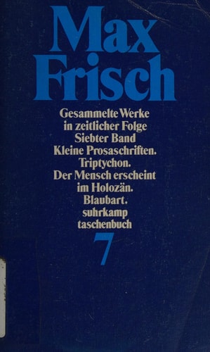 Gesammelte Werke in zeitlicher Folge Jubileaumsausgabe in sieben Beanden : 1931-1985