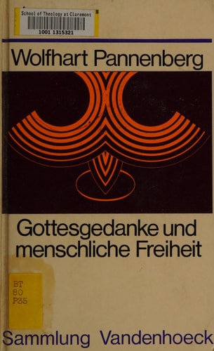 Gottesgedanke und menschliche Freiheit (Sammlung Vandenhoeck) (German Edition)