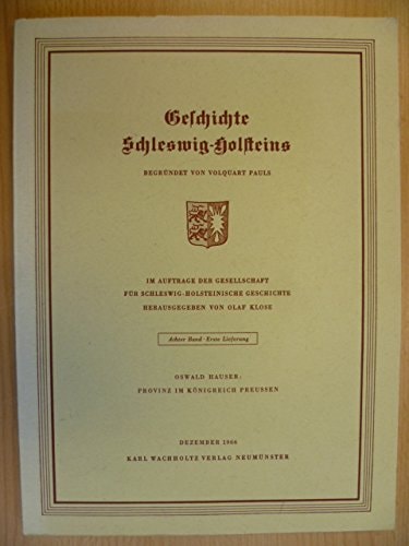 Sozialgeschichte Schleswig- Holsteins in Der Kaiserzeit, 1867-1914