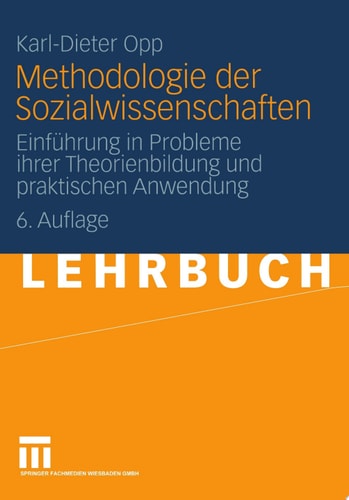 Methodologie der Sozialwissenschaften