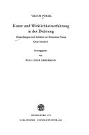 Kunst und Wirklichkeitserfahrung in der Dichtung: Abh. u. Aufsätze zur römischen Poesie (Bibliothek der klassischen Altertumswissenschaften : n.F., Reihe 2 ; Bd. 66) (German Edition)