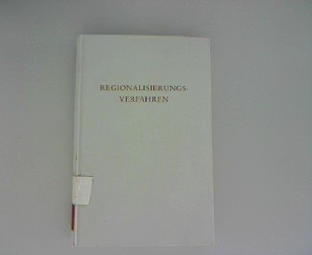 Regionalisierungsverfahren (Wege der Forschung) (German Edition)