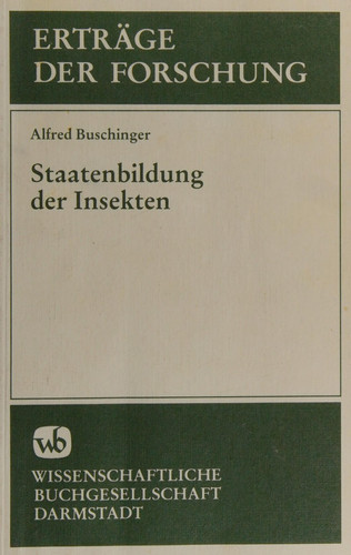 Staatenbildung der Insekten