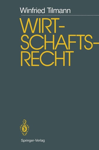 Wirtschaftsrecht Studienausgabe