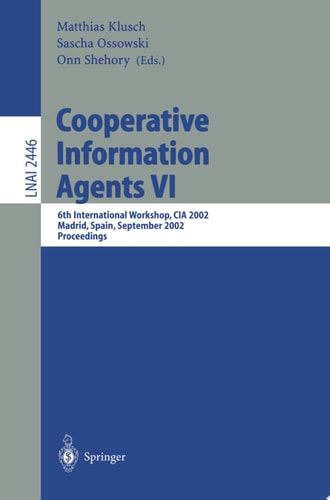 Cooperative Information Agents VI