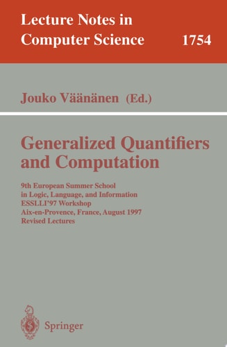Generalized Quantifiers and Computation