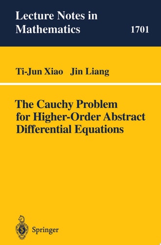 The Cauchy Problem for Higher Order Abstract Differential Equations