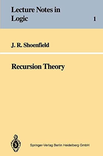 Recursion Theory (Lecture Notes in Logic)