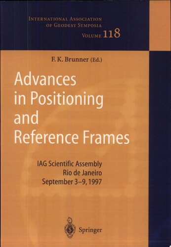 Advances in Positioning and Reference Frames