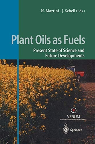 Plant Oils as Fuels: Present State of Science and Future Developments