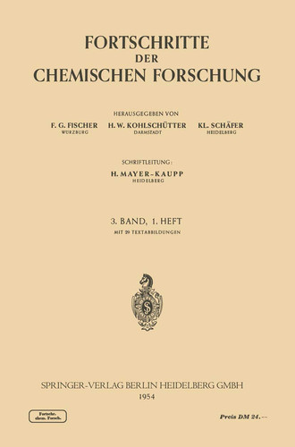 Fortschritte der Chemischen Forschung