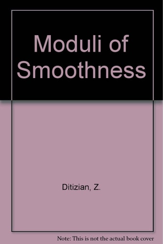 Moduli of Smoothness