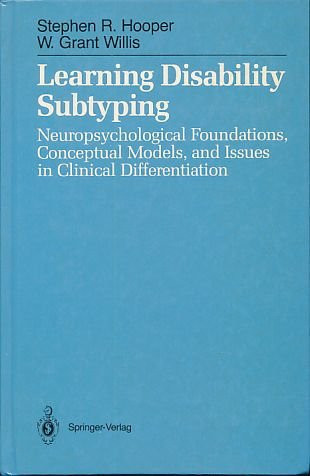 Learning Disability Subtyping : Neurop