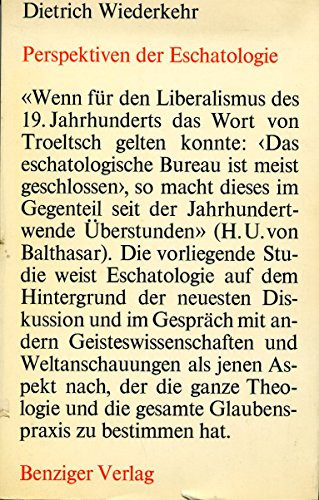Perspektiven der Eschatologie