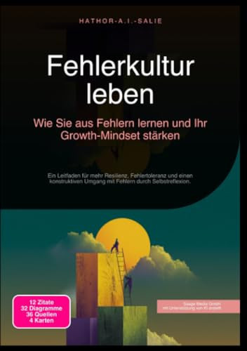 Fehlerkultur leben: Wie Sie aus Fehlern lernen und Ihr Growth-Mindset stärken: Ein Leitfaden für mehr Resilienz, Fehlertoleranz und einen ... durch Selbstreflexion. (German Edition)