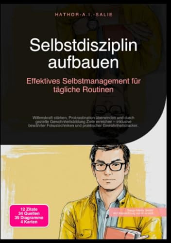 Selbstdisziplin aufbauen: Effektives Selbstmanagement für tägliche Routinen (German Edition)