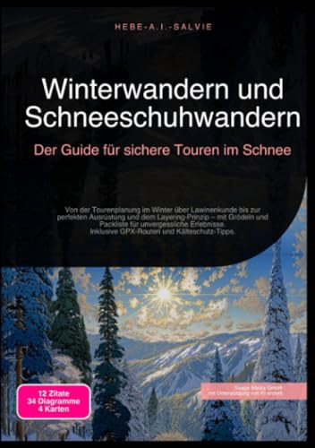 Winterwandern und Schneeschuhwandern: Der Guide für sichere Touren im Schnee (German Edition)