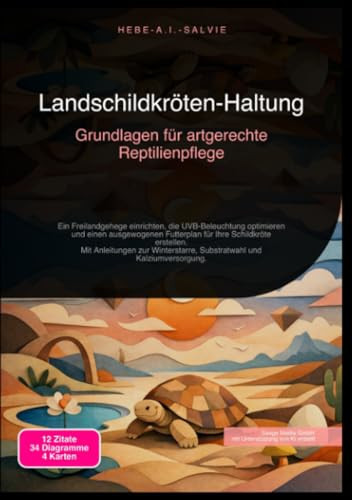 Landschildkröten-Haltung: Grundlagen für artgerechte Reptilienpflege (German Edition)