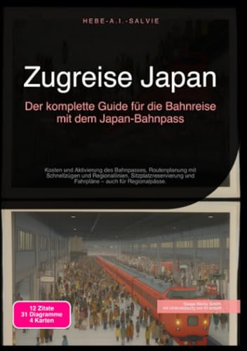 Zugreise Japan: Der komplette Guide für die Bahnreise mit dem Japan-Bahnpass (German Edition)