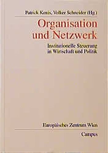 Organisation und Netzwerk institutionelle Steuerung in Wirtschaft und Politik