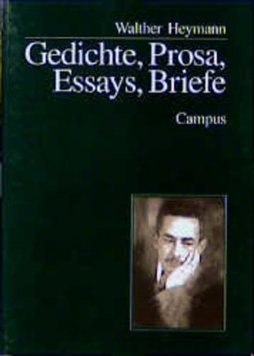 Gedichte, Prosa, Essays, Briefe (Campus Judaica) (German Edition)
