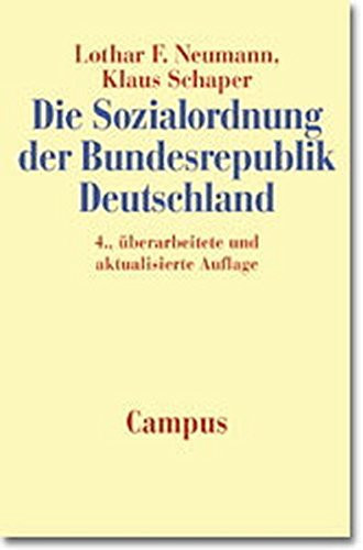 Die Sozialordnung der Bundesrepublik Deutschland.