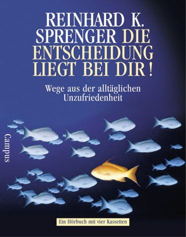 Die Entscheidung liegt bei dir. 4 Cassetten. Wege aus der alltäglichen Unzufriedenheit.