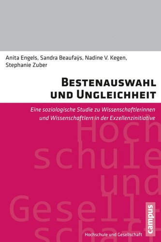 Bestenauswahl und Ungleichheit Eine soziologische Studie zu Wissenschaftlerinnen und Wissenschaftlern in der Exzellenzinitiative