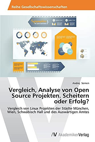 Vergleich, Analyse von Open Source Projekten. Scheitern oder Erfolg?: Vergleich von Linux Projekten der Städte München, Wien, Schwäbisch Hall und des Auswärtigen Amtes (German Edition)