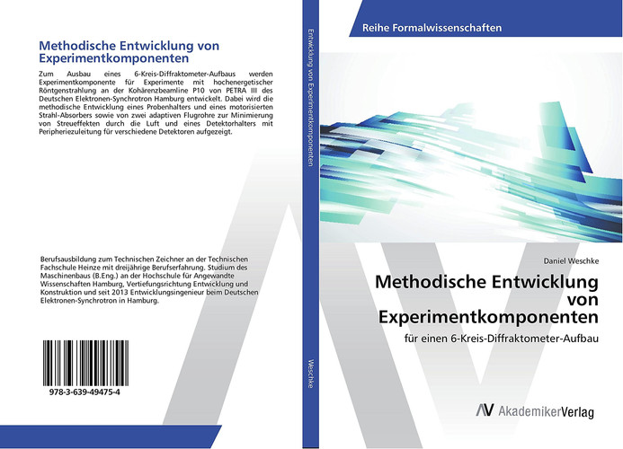 Methodische Entwicklung von Experimentkomponenten: für einen 6-Kreis-Diffraktometer-Aufbau (German Edition)