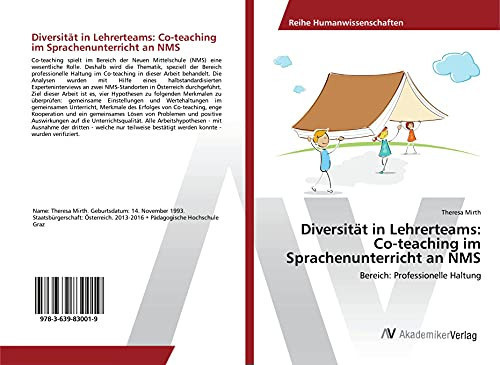 Diversität in Lehrerteams: Co-teaching im Sprachenunterricht an NMS: Bereich: Professionelle Haltung (German Edition)