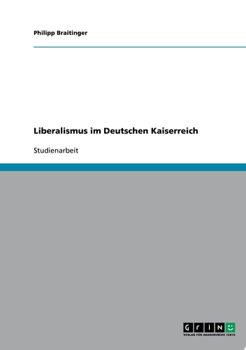 Liberalismus im Deutschen Kaiserreich