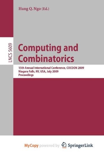 Computing and Combinatorics