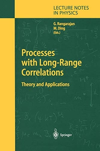 Processes with Long-Range Correlations Theory and Applications