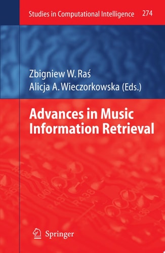 Advances in Music Information Retrieval