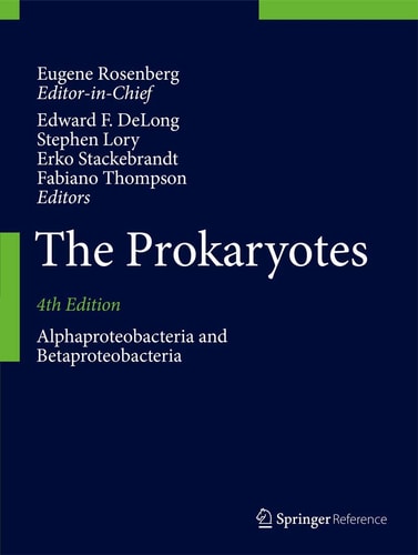 The Prokaryotes Alphaproteobacteria and Betaproteobacteria