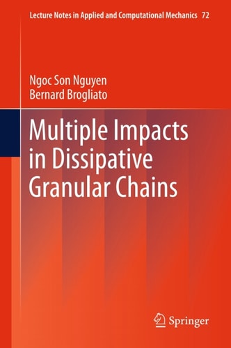 Multiple Impacts in Dissipative Granular Chains