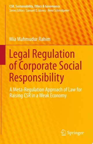 Legal Regulation of Corporate Social Responsibility