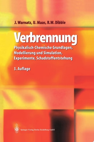 Verbrennung Physikalisch-Chemische Grundlagen, Modellierung und Simulation, Experimente, Schadstoffentstehung