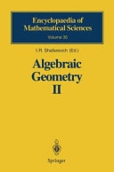 Algebraic Geometry II Cohomology of Algebraic Varieties. Algebraic Surfaces