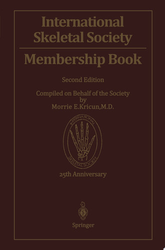International Skeletal Society Membership Book