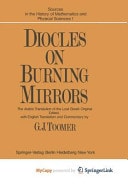 DIOCLES, On Burning Mirrors The Arabic Translation of the Lost Greek Original