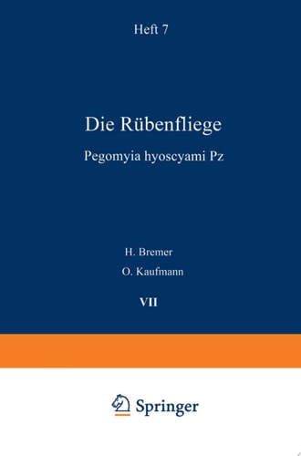 Die Rübenfliege Pegomyia hyoscyami Pz