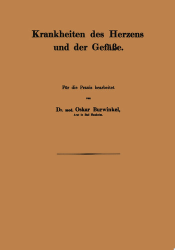 Krankheiten des Herzens und der Gefäβe