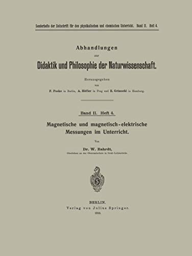 Magnetische und magnetisch-elektrische Messungen im Unterricht