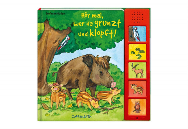 Hör mal, wer da grunzt und klopft!
