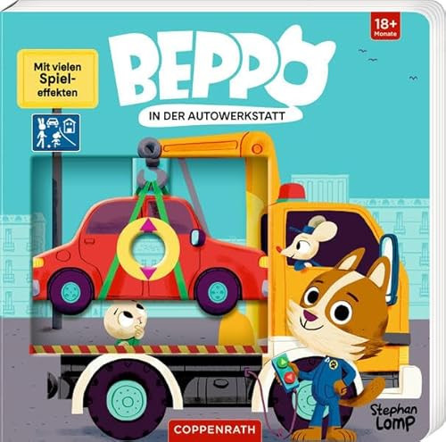 Beppo in der Autowerkstatt: mit vielen Spieleffekten