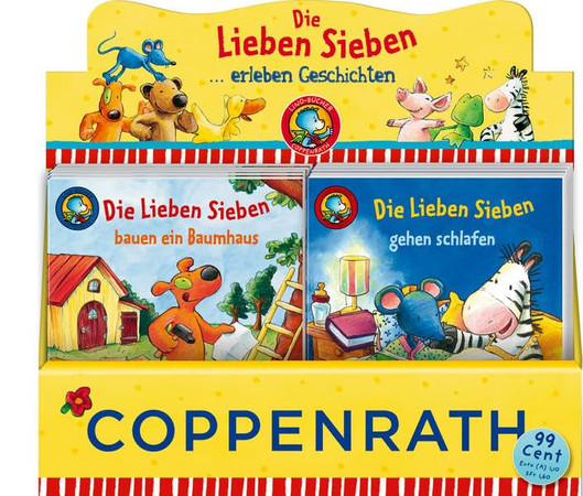 Die Lieben Sieben, Box Nr. 55: ... erleben Geschichten (6 x 10 Ex.) (Lino-Bücher)